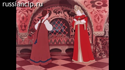 Мультфильм Сказка о мертвой царевне и 7 богатырях. (1951)